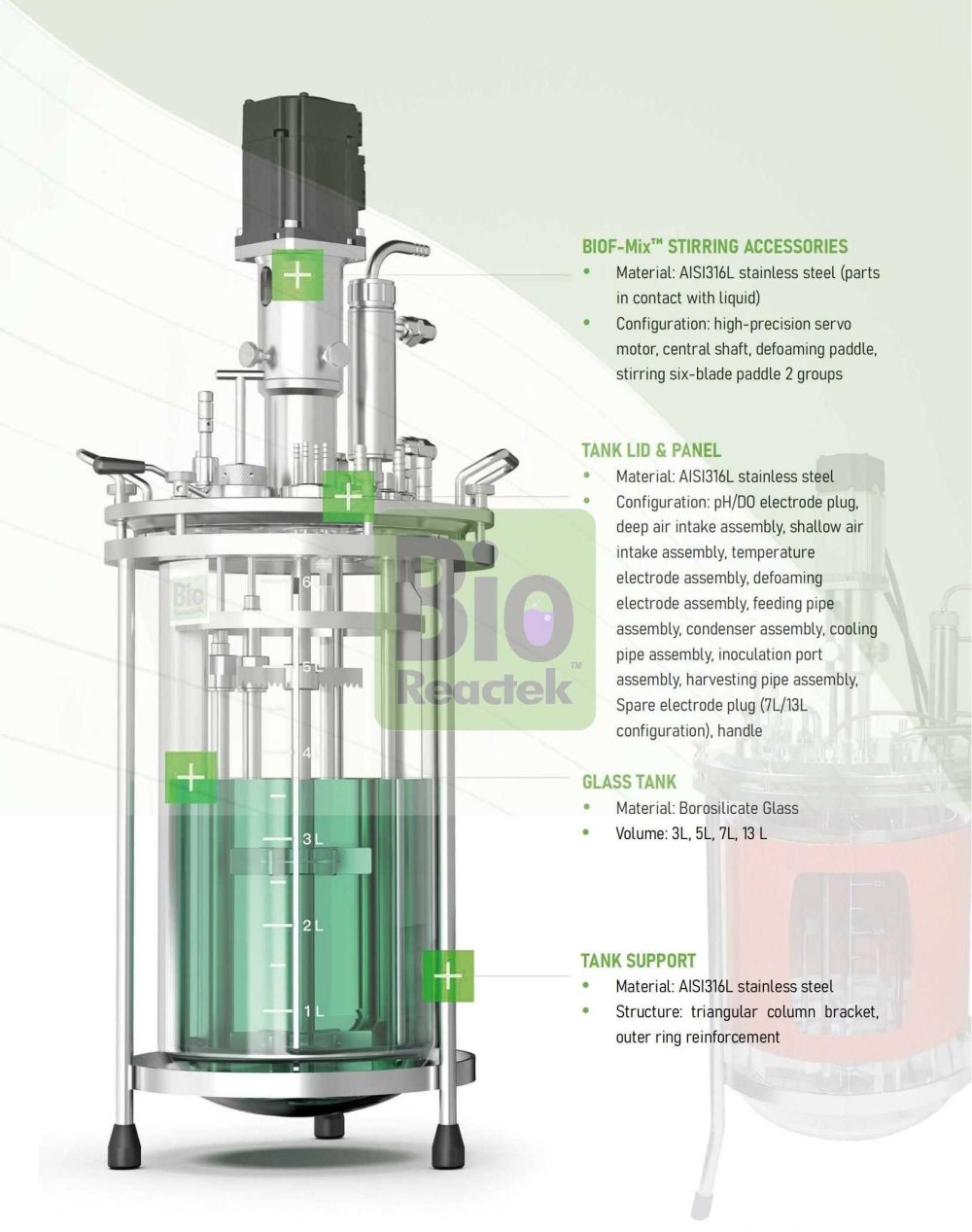 photo bioreactor IIIuminated fermenter